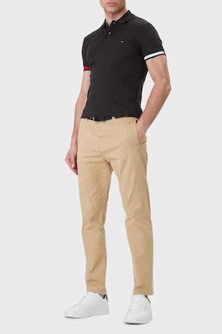 Tommy Hilfiger Erkek Polo Yaka T Shirt Mw0mw42743 Bds Siyah