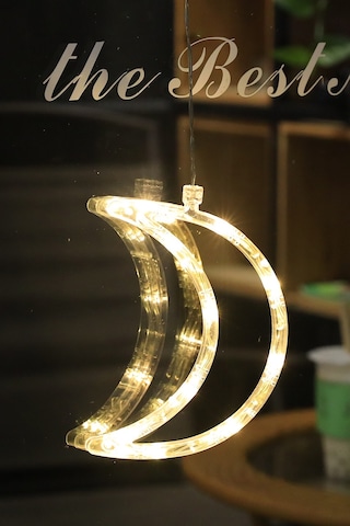 Ay Led Işıklı Vitrin,Kapı Ve Cam Süsü Gün Işığı