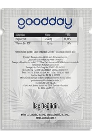 Goodday Magnesıum Plus Malat Magnezyum 30 Şase