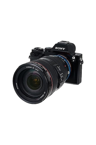 Fotodiox Pro Lens Mount Adapter With Built-in De-clicked İris Eos Ef Not Ef-s Lens Lens To E-series System Nex Camera Adaptörü, Fits Nex-3, Nex-5, Nex-5 N, Nex-7, Nex-vg10 Vg-10 Dijital Video Kamera