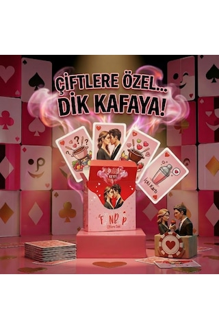 Fondip Çiftlere Özel Kart Oyunu