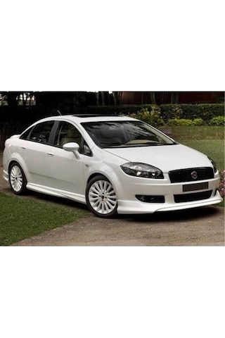 Fiat Linea Sport Yan Marşpiyel Seti Mat Siyah Plastik 2009+