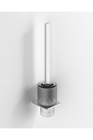 S-cube-s3 Tuvalet Fırçalık - Krom Krom