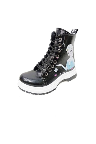 Fix Kids 9603 Rugan Fashion Kız Çocuk Bot Siyah