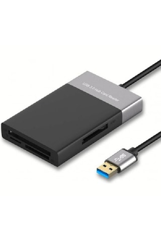 Dp Çoklu Xqd Kart Okuyucu 6in1 Fonksiyonlu 3.0 X 2 Usb Girişi Xqd Tf Cf Sd Card Reader