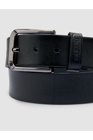 Hakiki Deri Siyah Erkek Klasik Kemer Siyah