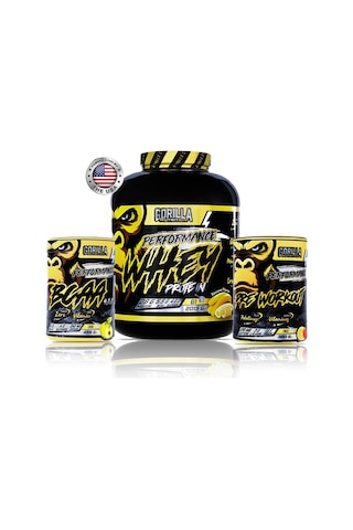 Gorilla Nutrition Kas Gelişimi Kombini 3
