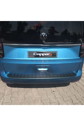 Volkswagen Caddy 2021- Yılı Ve Sonrası Uyumlu Arka Tampon Eşiği Mat