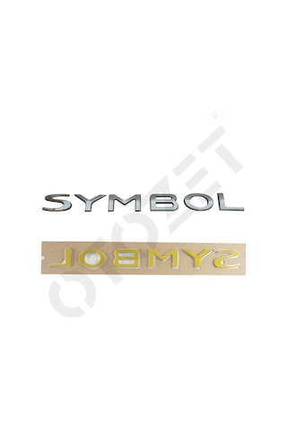 Symbol Arka Bagaj Yazi Clio 2009-2018 500019014