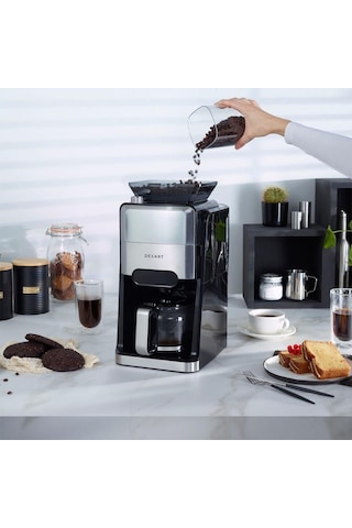 Dexart Grindbrew 240 W Öğütücülü Filtre Kahve Makinesi