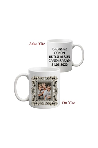 Fotoğraflı "Canım Babam" Kupa Bardak