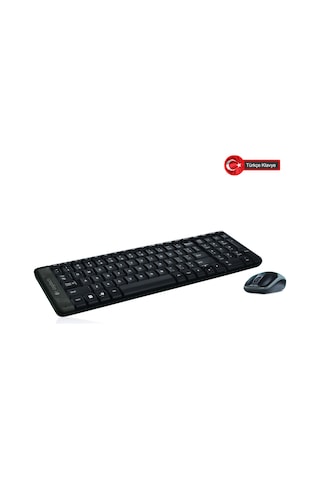 Logitech Mk220 920-003163 Kablosuz Türkçe Q Klavye/mouse Set Lazer