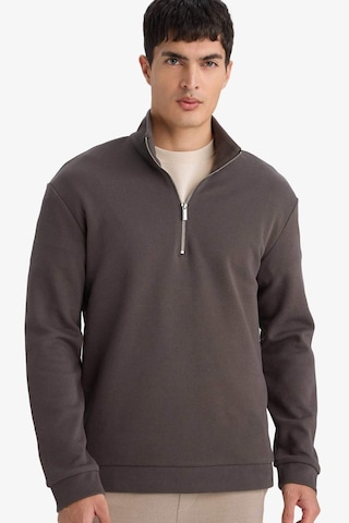 Defacto Regular Fıt Dik Yaka Sweatshirt F9855ax26spar212 Antrasit-ar212