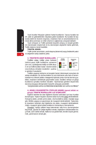 Türkçe Sürücü Eğitim Rehberi (Sürücü Kursu Kitabı)