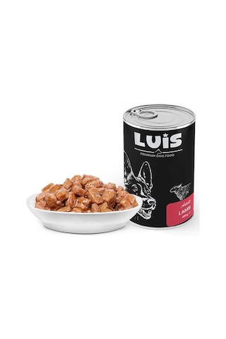 Luis Parça Kuzu Etli Soslu Köpek Konservesi 12 x 400 G