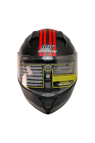 Motoanl Güneş Vizörlü Ece 22.06 Sertifikalı New Motor Kaskı V2 Wx Kırmızı Siyah