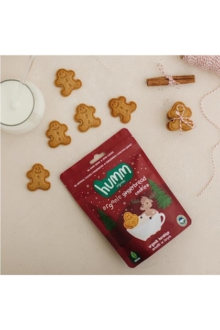 Organik Zencefilli Ve Tarçınlı Vegan Kurabiye 55 Gr