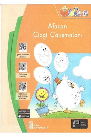 1. Sınıfa Hazırlanıyorum Afacan Çizgi Çalışmaları + Kodlama + Dikkat Ve Zeka