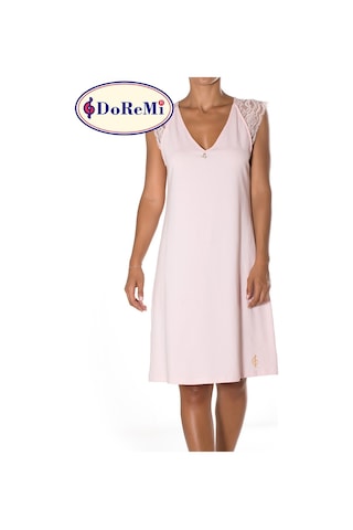 Doremi Kadın Gecelik-9092119461910 Toz Pembe