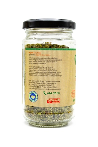 Organik Kuru Nane 30 G