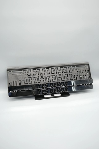 Yes Dekor Gümüş Pleksi Araba Plakalığı - 848647946