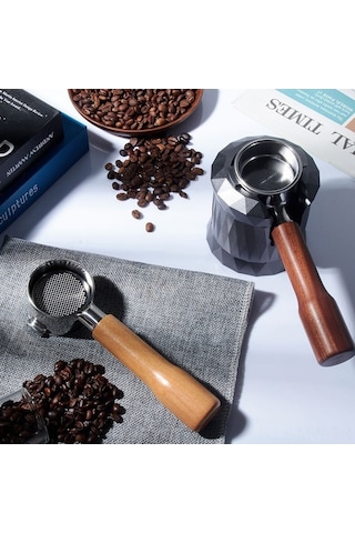 Novahub Paslanmaz Çelik Gül Ağacı 51mm Delonghi Portafiltre - Ec680/ec685 Uyumlu Diğer