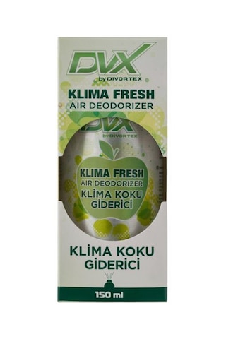 Divortex Klima Fresh - Klima Bombası Yeşil Elma 150 ML