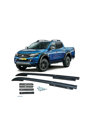 Mitsubishi L200 Tavan Çıtası 2015- Oem Style Black Siyah