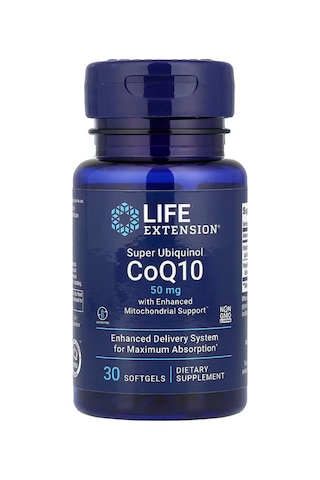 Super Ubiquinol Coq10 With Enhanced Mitochondrial Support, Heart Health And Shilajit 50 Mg, 100 Softgels