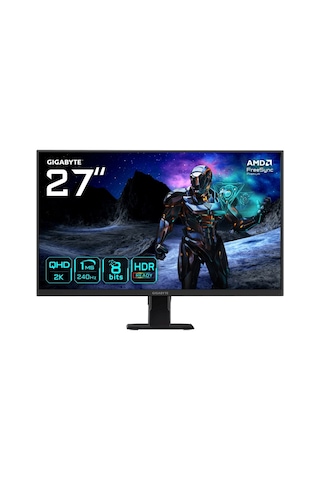 GIGABYTE GS27Q X 27″ 240Hz 1ms Freesync Premium 2K QHD IPS Gaming Monitör