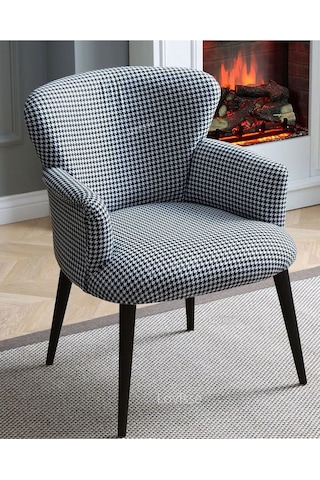 Venqm Berjer Tekli Koltuk Balkon, Ofis, Bekleme, Güzellik Merkezi, Çay Seti Çok Renkli