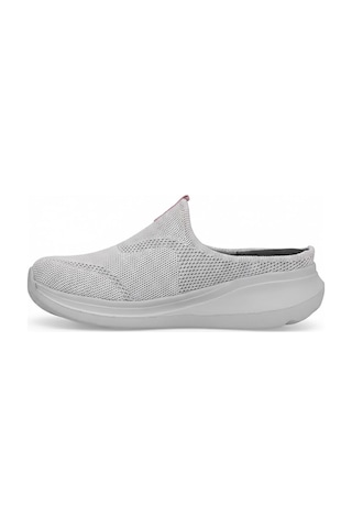 King Paolo K5221 Alabanda Kadın Memory Foam Sabo Terlik Gri Gri