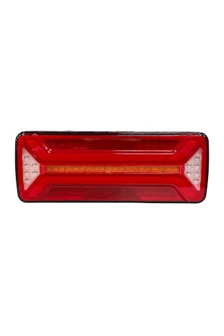 12v Stop Lambası Neon Ledli-kayar Sinyalli 4 Fonksiyonlu 365 130 40 Mm E Belgeli