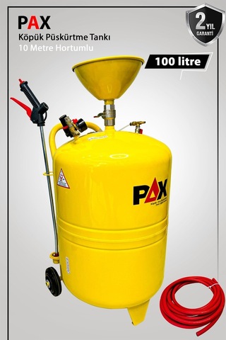Pax E-200 Bar 100 Lt Köpük Tankı + Bez Sıkma Merdanesi