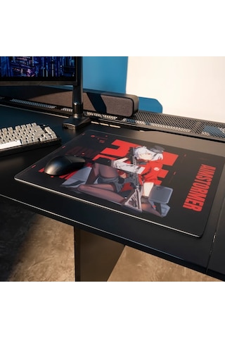 Dream Gamer Aim Stormer Thunder Glass Mousepad - Speed Yüzey Black-500 X 400 Mm