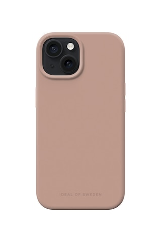 Silicone Case Apple Uyumlu iPhone 15 Blush Pink Pembe