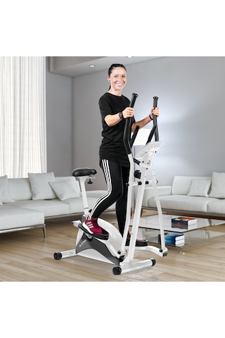 Asvıva C16 Bluetooth Beyaz Çapraz Bisiklet & Egzersiz Bisiklet...