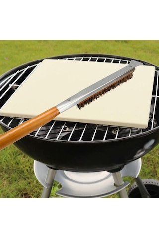 Pazly Pizza Fırını Ve Taşı Temizleme Fırçası, Palmiye Elyaf Kıllı, Çizilme Önleyici, Temizlik Aleti, Gu.b/good