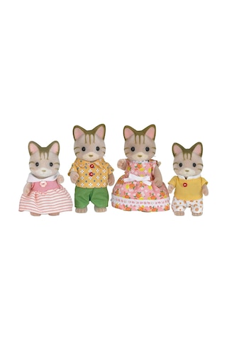 Sylvanian Families Çizgili Kedi Ailesi 5180