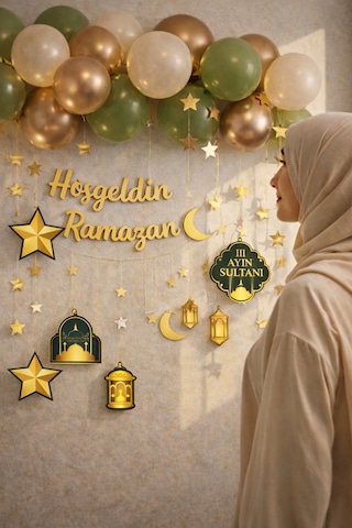 Hosgeldin Ramazan Ev Süsleme Seti