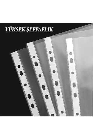 Poşet Dosya 25 Li A-4 Şeffaf Föy Dosya 1 Paket Artlantis Ofis Oku