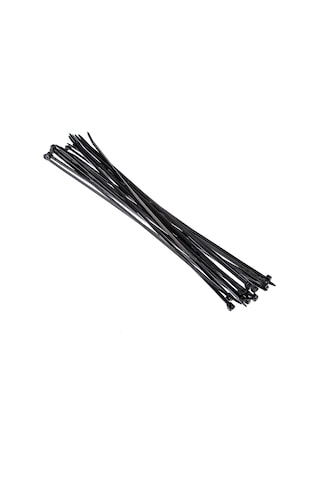 Tek-iş Plastik Kablo Bağı Cırt Kelepçe 292 Mm X 3.6 Mm Siyah 50 Adet