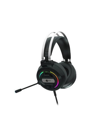 Lecoo Ht401, Kablolu, 3.5mm Jac, Usb, Rainbow Aydınlatma, Gaming, Mikrofonlu, Kulaklık Siyah