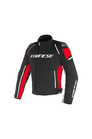 Dainese Daınese Racıng 3 D-dry Jacket Black Black Red - 50