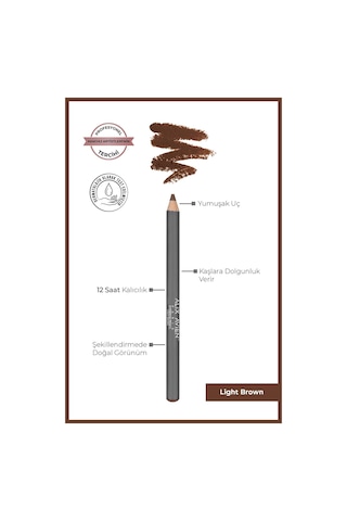 Alix Avien Kaş Kalemi Eyebrow Pencil Light Brown