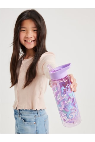 Smiggle Elements Spout Plastik İçecek Şişesi 740ml Mor