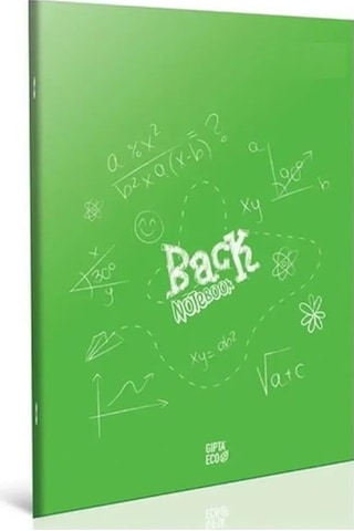 Gıpta Back Defter Tel Dikiş Plastik Kapak A5 80 Yaprak Çizgili