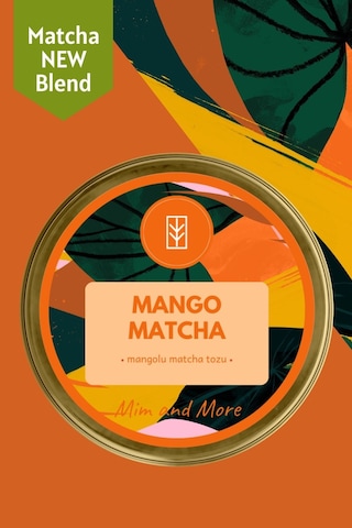 Mim and More Mango Matcha Tozu Teneke Kutu 25 G