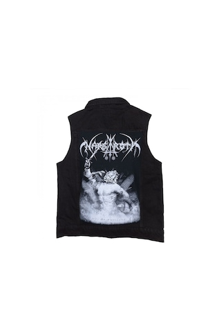 Nargaroth Era Of Threnody Siyah Kot Yelek Siyah