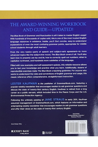 The Blue Book Of Grammar And Punctuation: An Easy-to-use Guide With Clear Rules, Real-world Examples, And Reproducible Quizzes